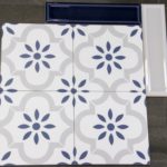 Designer Tiles Sample with Flower Design in Cairns, QLD