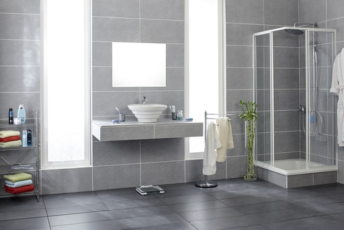Bathroom Gray Tiles in Cairns, QLD