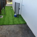 Turf Laid Beside The House — Traditional Tiles in Cairns, QLD
